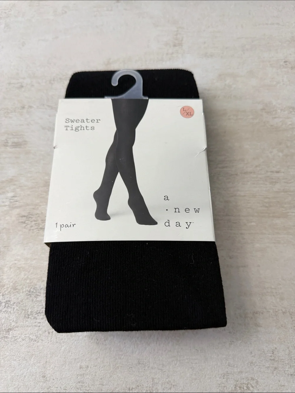 a new day Black Sweater Tights - Women's Hosiery